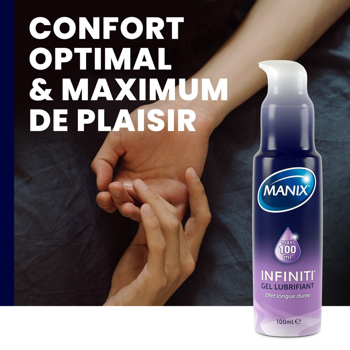 Manix Infiniti - Longue Durée & Non-Collant - Condomz