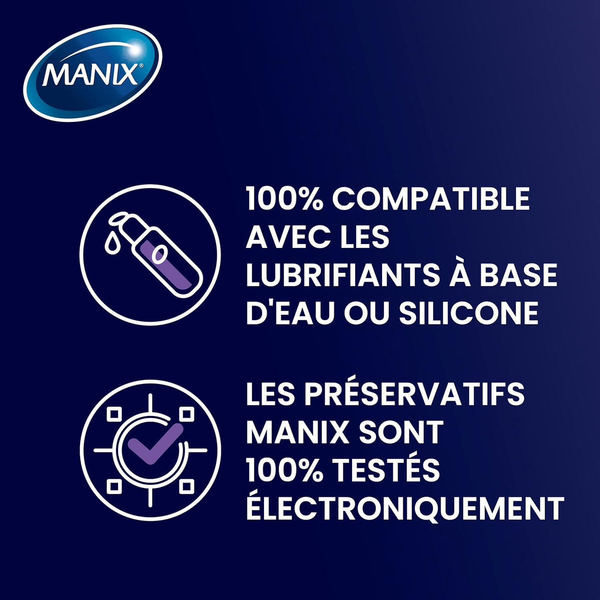 Manix King Size Ultra - Évasé & Parfumé - Condomz