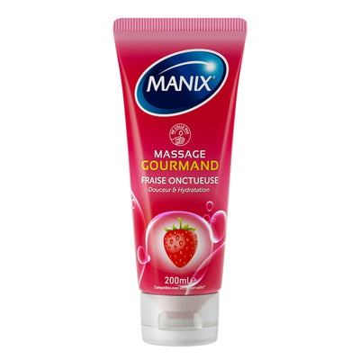 Manix Massage Gourmand - Parfumé & Hydratant - Condomz