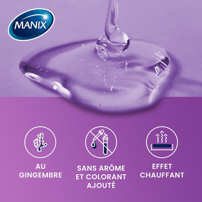 Manix Massage Stimulant - Effet Picotant & Équilibrant pH - Condomz