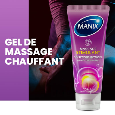Manix Massage Stimulant - Effet Picotant & Équilibrant pH - Condomz