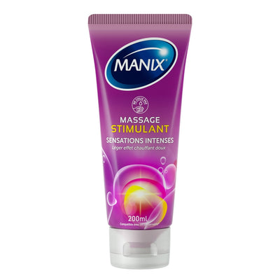 Manix Massage Stimulant - Effet Picotant & Équilibrant pH - Condomz