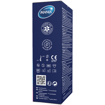 Manix Mix - Ultra-Fin & Extra-Lubrifié - Condomz