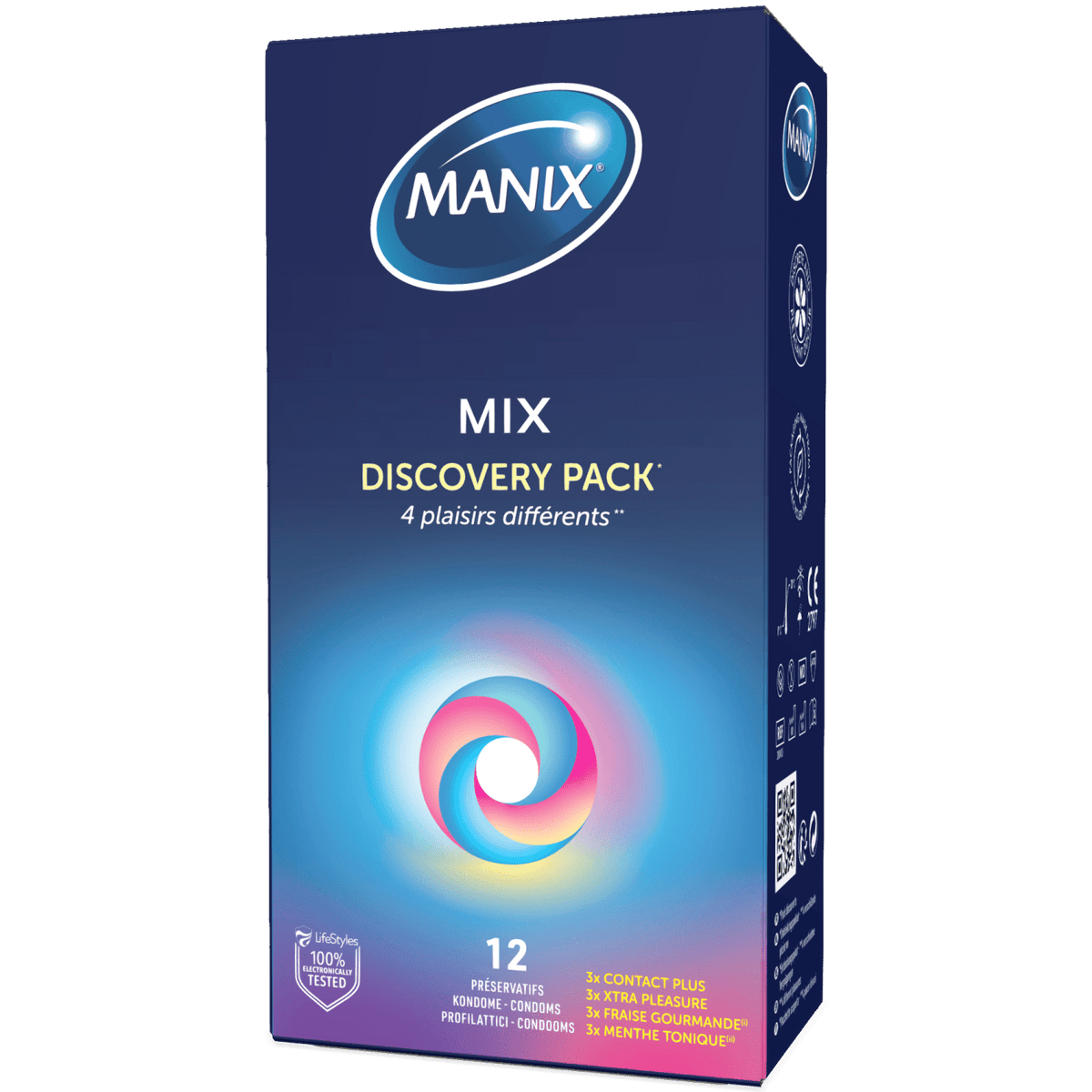 Manix Mix - Ultra-Fin & Extra-Lubrifié - Condomz