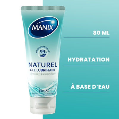 Manix Naturel - Hydratant & À Base d'Eau - Condomz