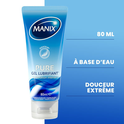 Manix Pure - Hydratant & À Base d'Eau - Condomz