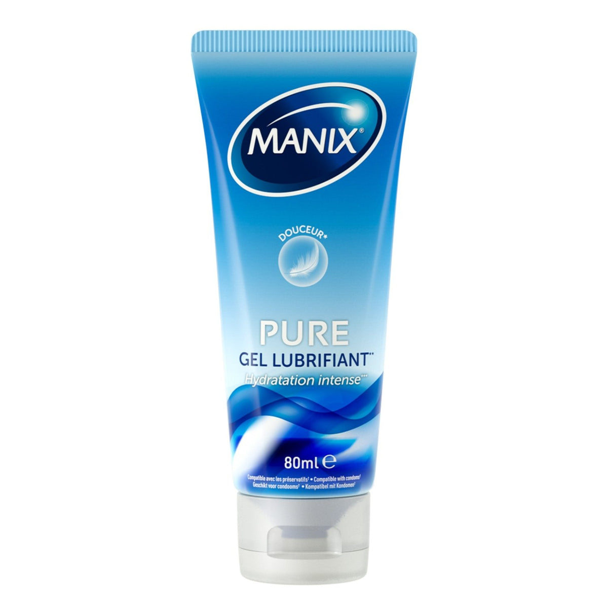 Manix Pure - Hydratant & À Base d'Eau - Condomz