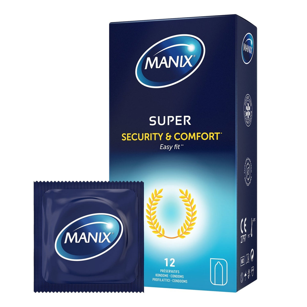 Manix Super - 52 mm & Latex - Condomz