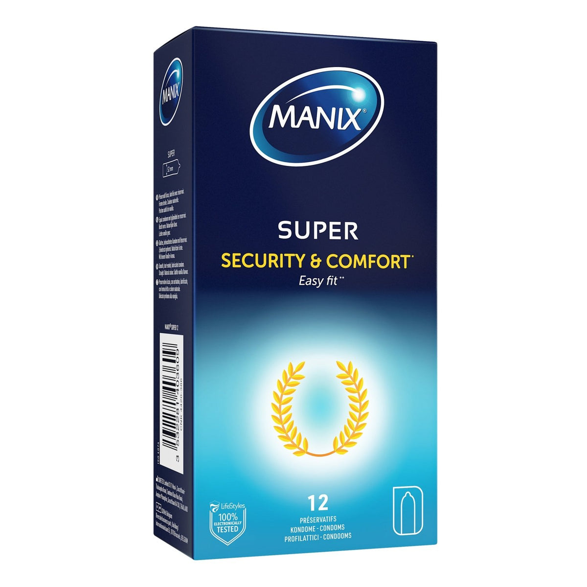 Manix Super - 52 mm & Latex - Condomz