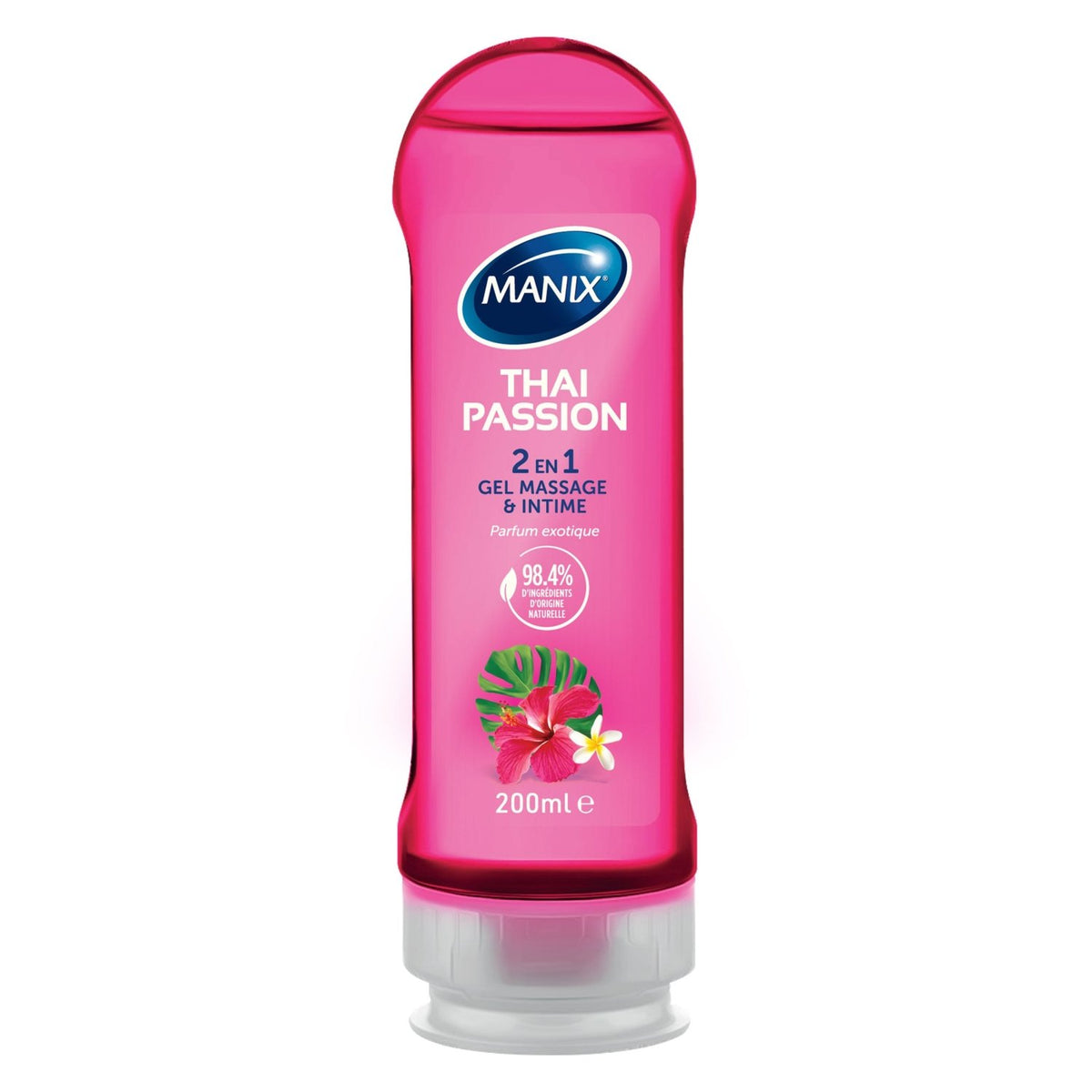 Manix Thai Passion - Gel Massage & Intime 2 en 1 - Parfumé - Condomz