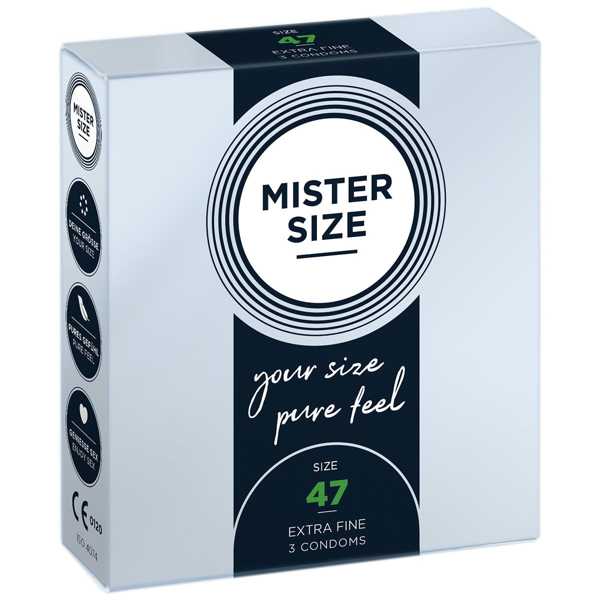 Mister Size - Toutes Tailles & Ultra-Fin - Condomz