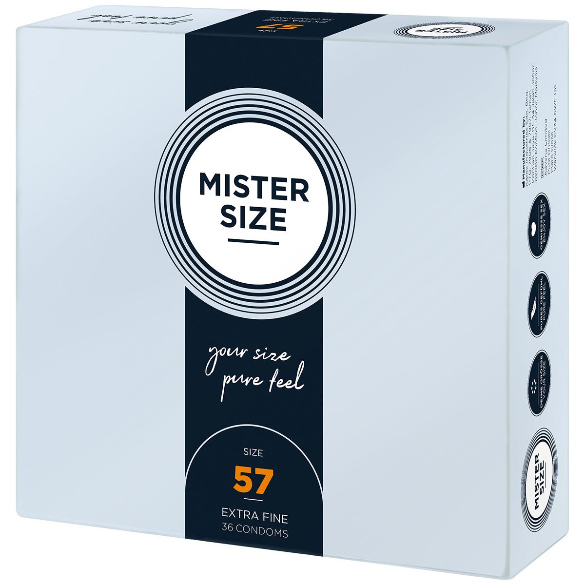 Mister Size - Toutes Tailles & Ultra-Fin - Condomz