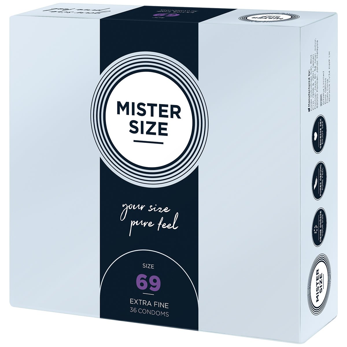Mister Size - Toutes Tailles & Ultra-Fin - Condomz