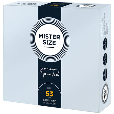 Mister Size - Toutes Tailles & Ultra-Fin - Condomz