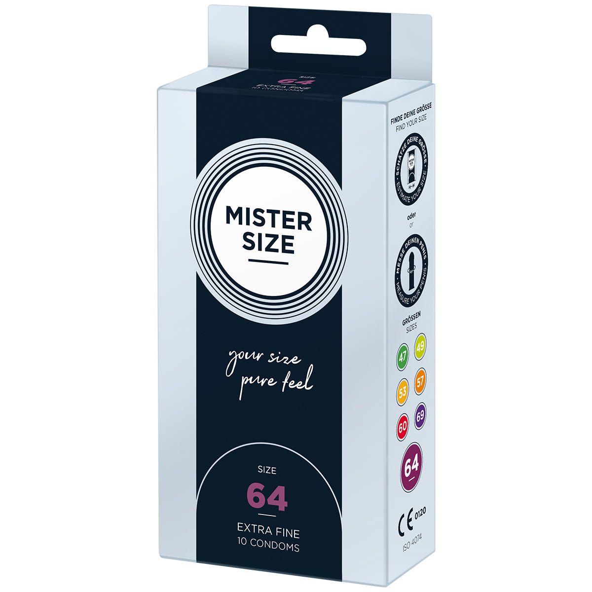 Mister Size - Toutes Tailles & Ultra-Fin - Condomz