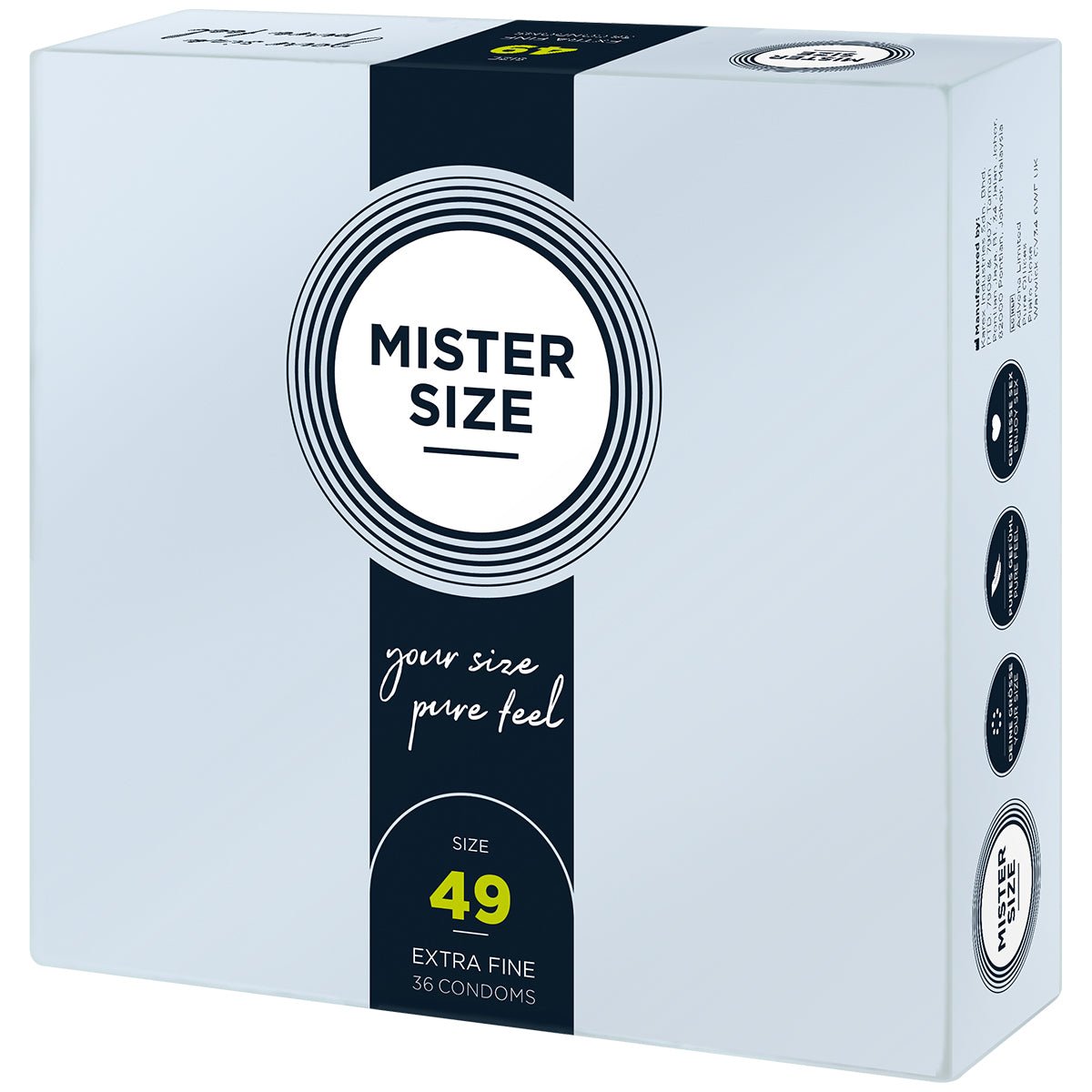 Mister Size - Toutes Tailles & Ultra-Fin - Condomz