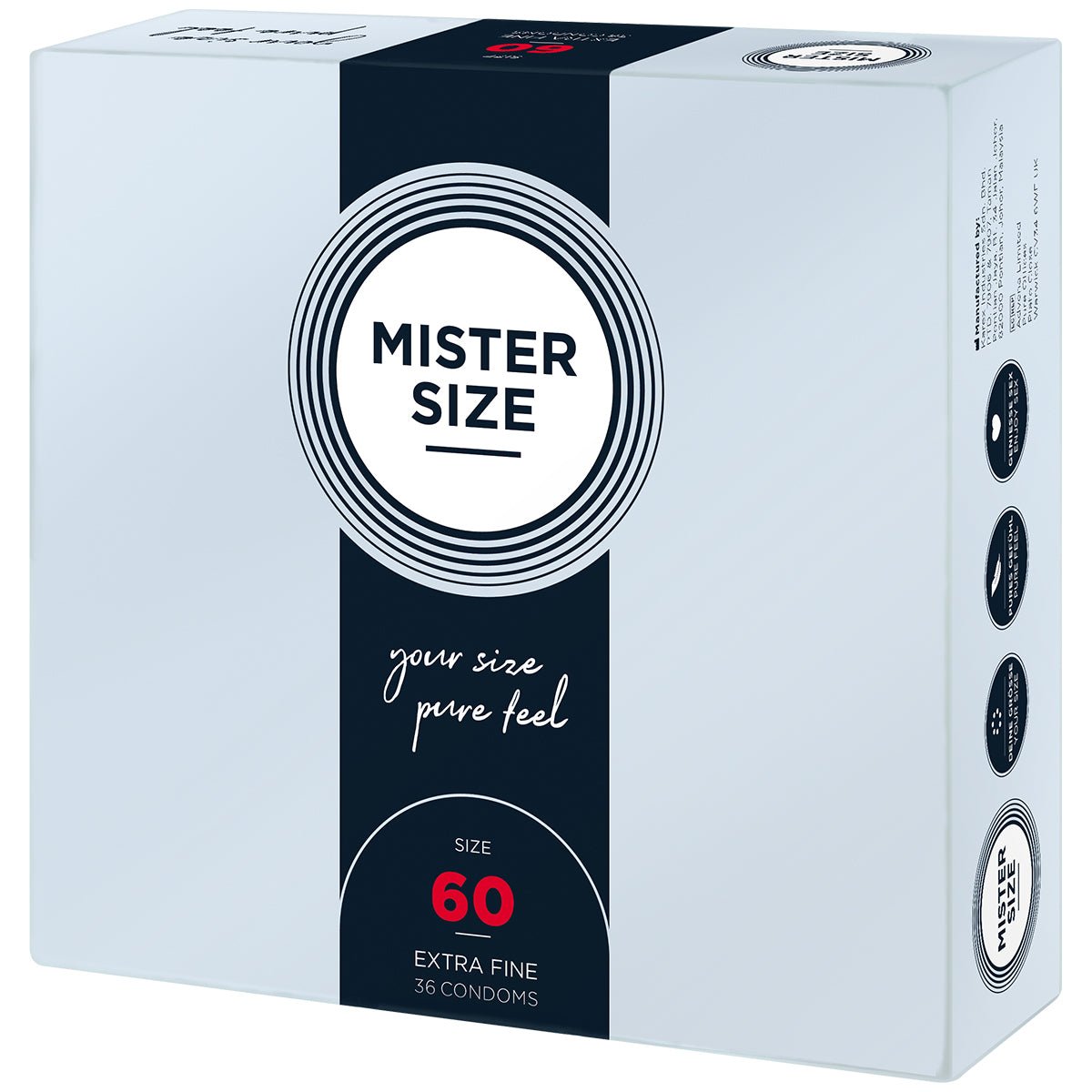 Mister Size - Toutes Tailles & Ultra-Fin - Condomz