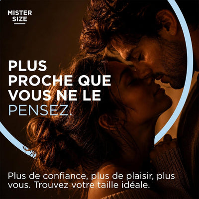 Mister Size - Toutes Tailles & Ultra-Fin - Condomz