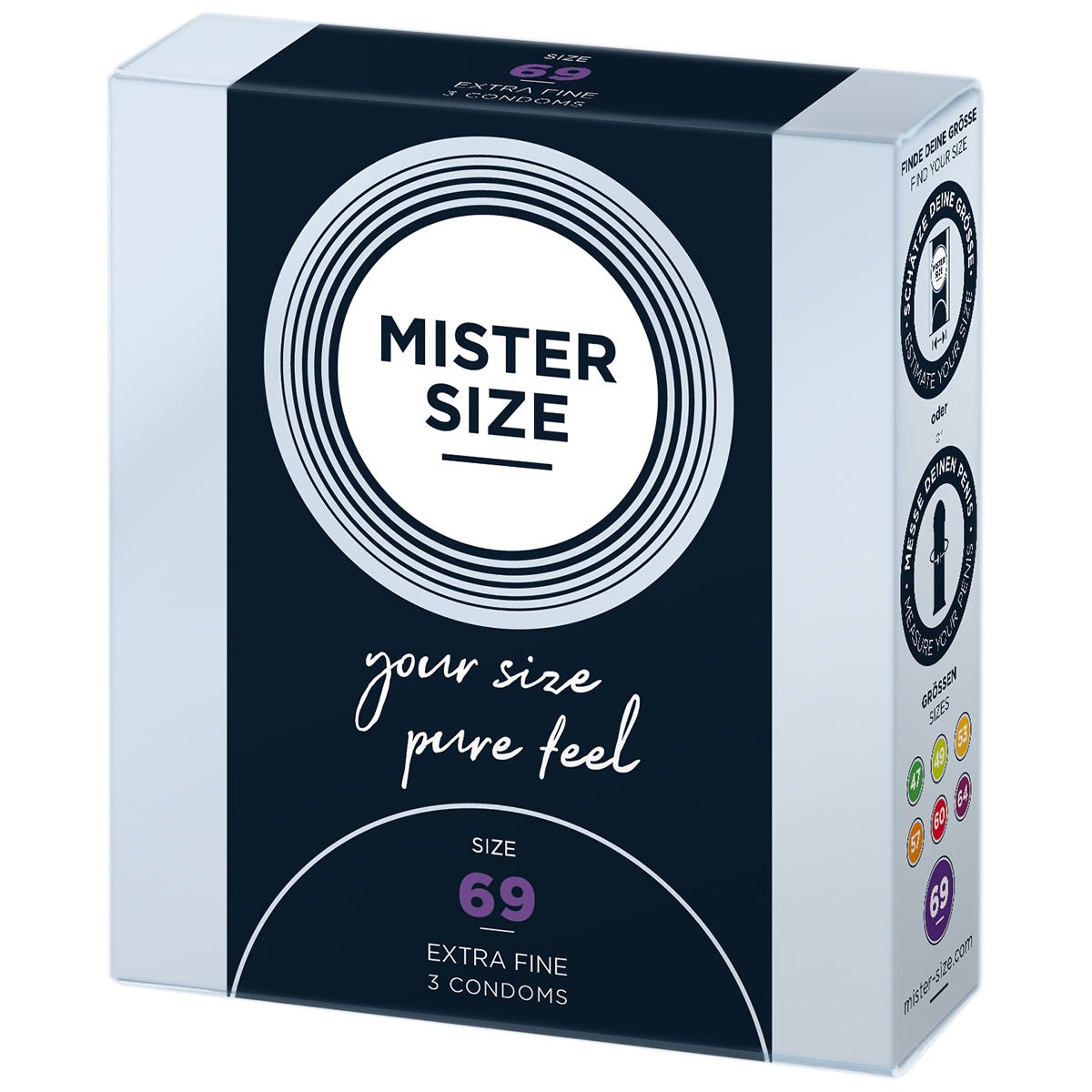 Mister Size - Toutes Tailles & Ultra-Fin - Condomz