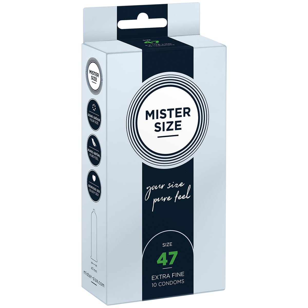 Mister Size - Toutes Tailles & Ultra-Fin - Condomz