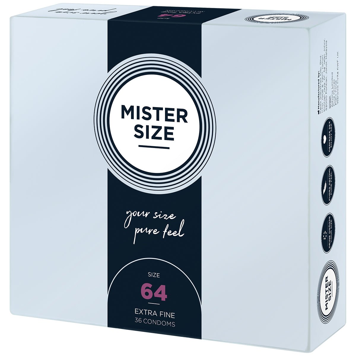 Mister Size - Toutes Tailles & Ultra-Fin - Condomz