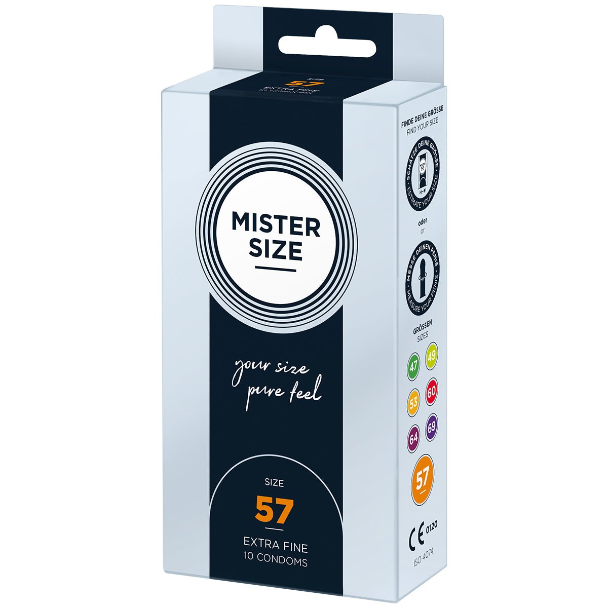 Mister Size - Toutes Tailles & Ultra-Fin - Condomz