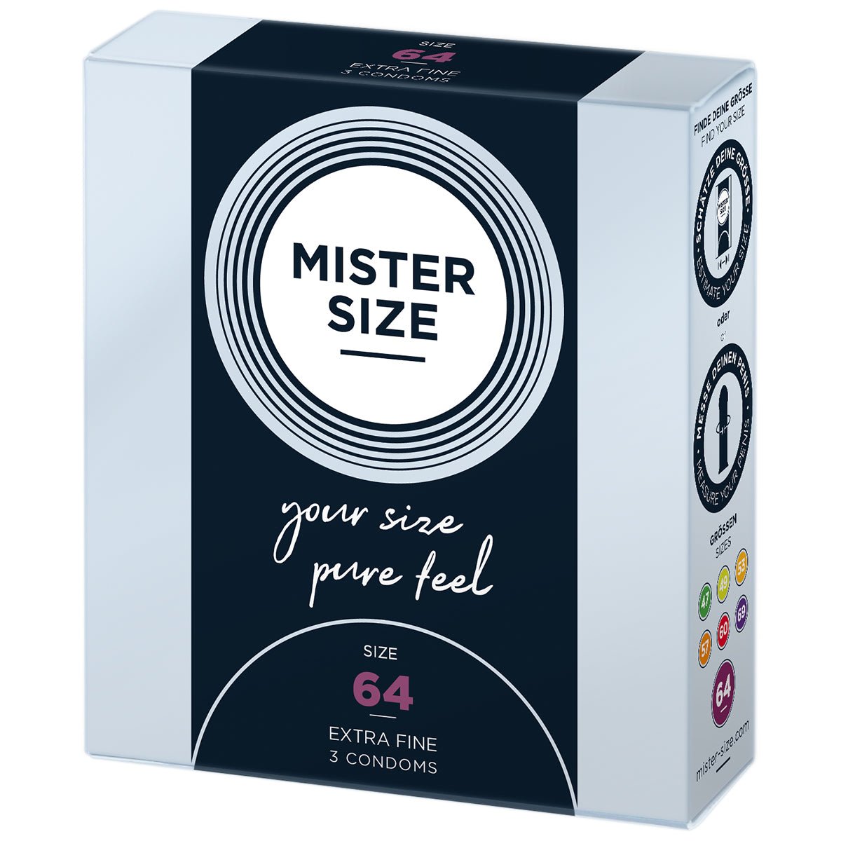 Mister Size - Toutes Tailles & Ultra-Fin - Condomz