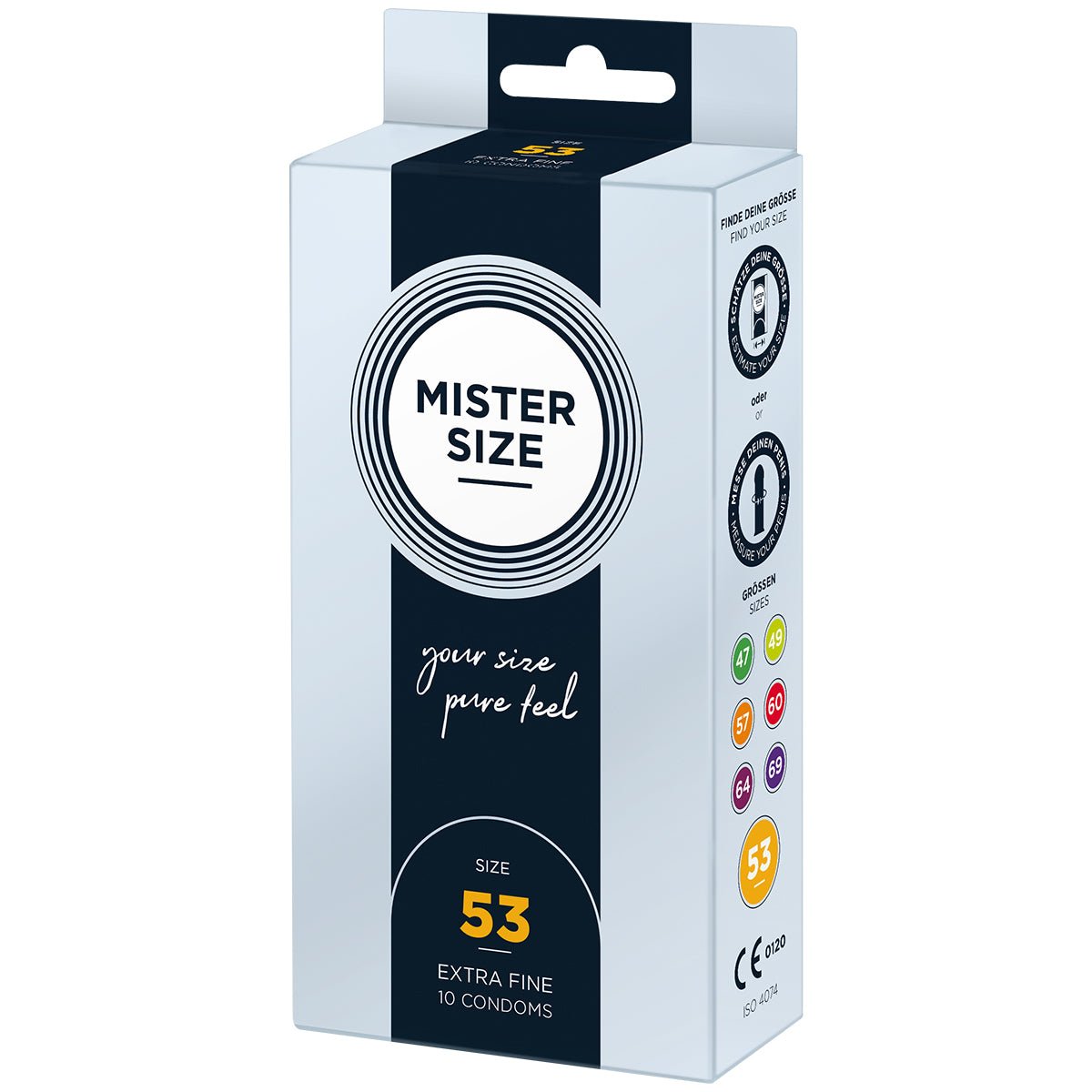 Mister Size - Toutes Tailles & Ultra-Fin - Condomz