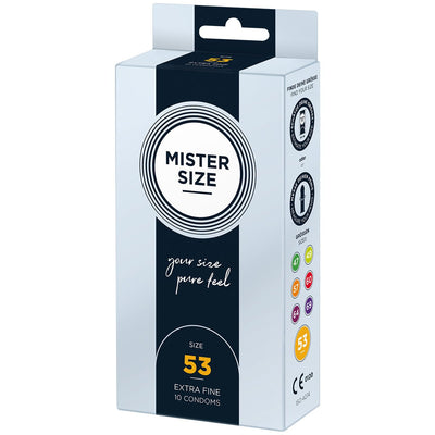Mister Size - Toutes Tailles & Ultra-Fin - Condomz
