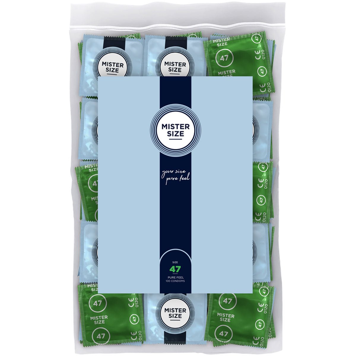 Mister Size - Toutes Tailles & Ultra-Fin - Condomz