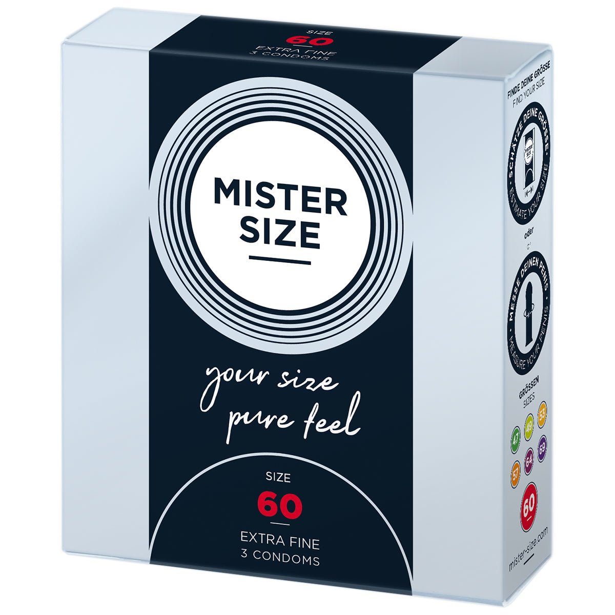 Mister Size - Toutes Tailles & Ultra-Fin - Condomz