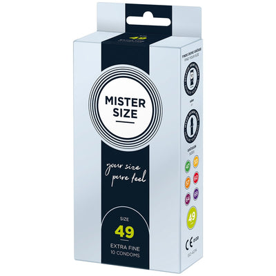 Mister Size - Toutes Tailles & Ultra-Fin - Condomz