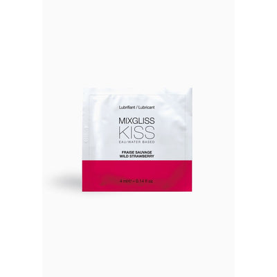 MixGliss Kiss Fraise Sauvage - Parfumé & À Base d'Eau - Condomz
