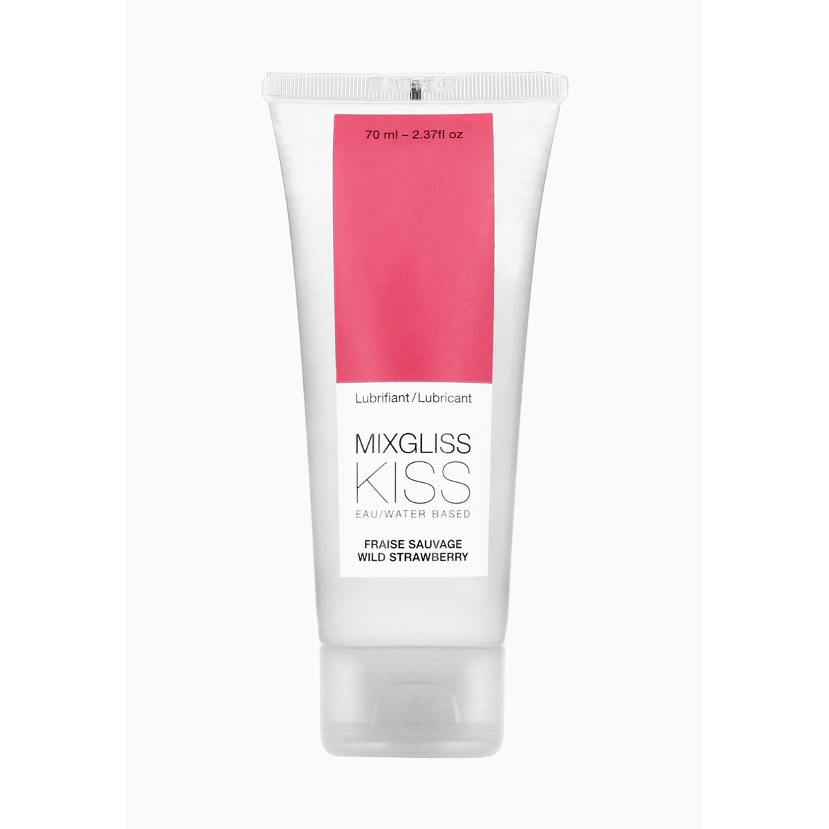 MixGliss Kiss Fraise Sauvage - Parfumé & À Base d'Eau - Condomz