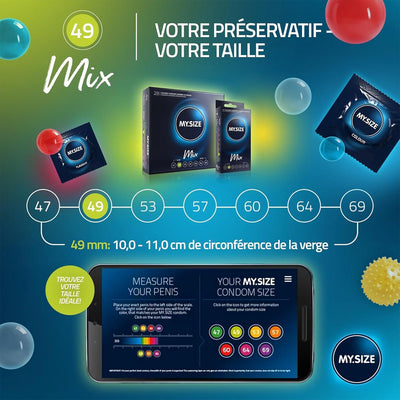 MySize Mix - Ultra-Fin & Parfumé - Condomz