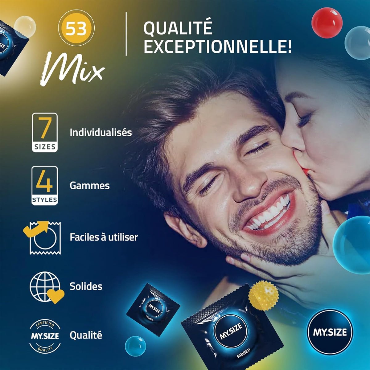 MySize Mix - Ultra-Fin & Parfumé - Condomz