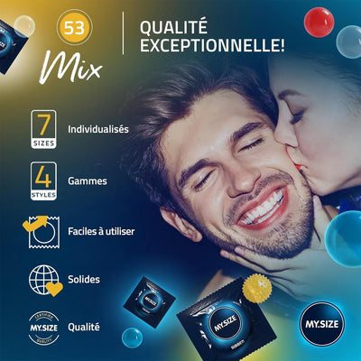 MySize Mix - Ultra-Fin & Parfumé - Condomz