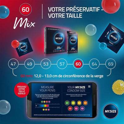 MySize Mix - Ultra-Fin & Parfumé - Condomz