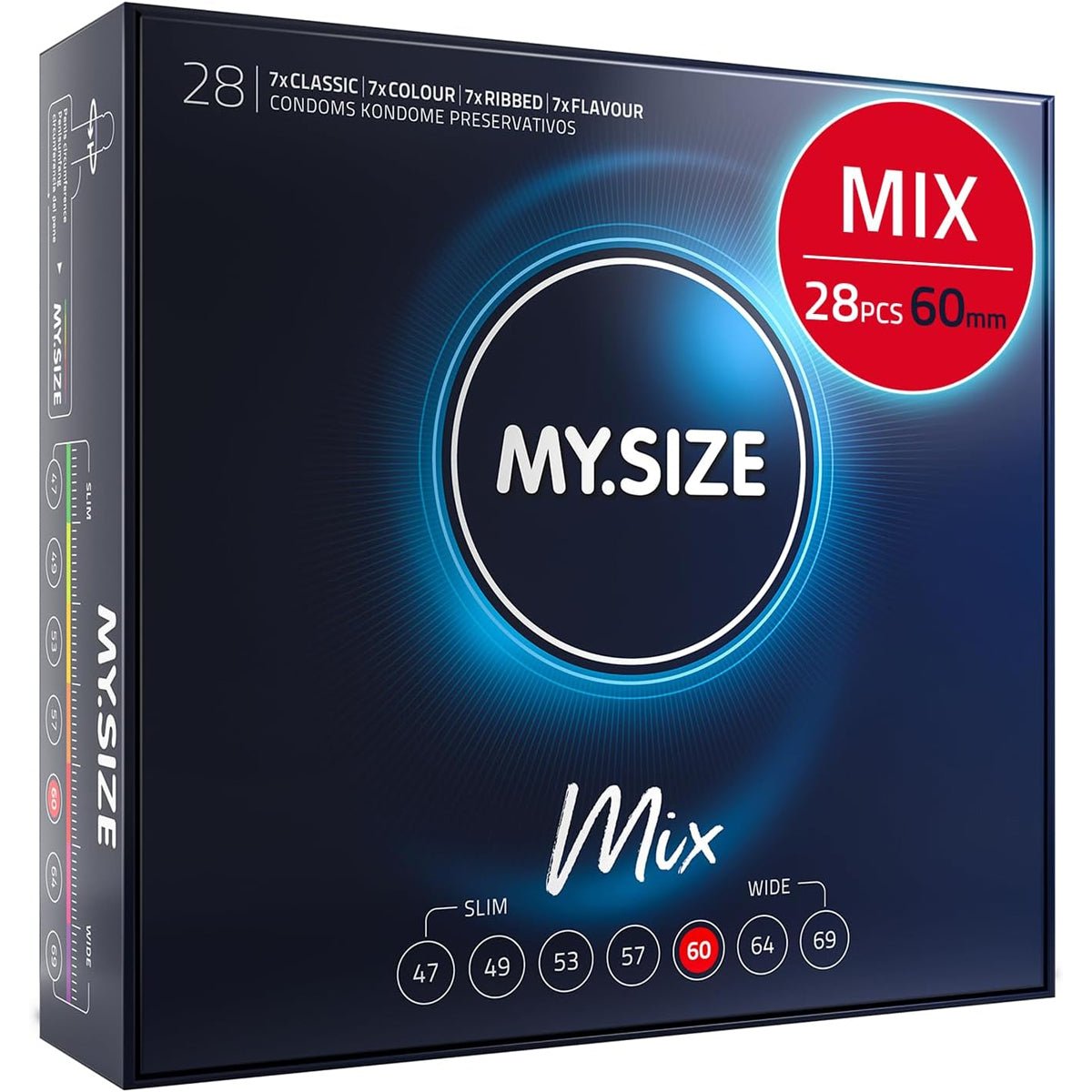 MySize Mix - Ultra-Fin & Parfumé - Condomz