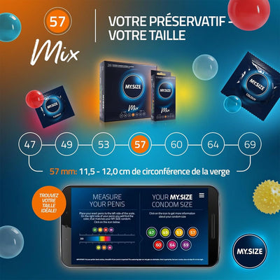 MySize Mix - Ultra-Fin & Parfumé - Condomz