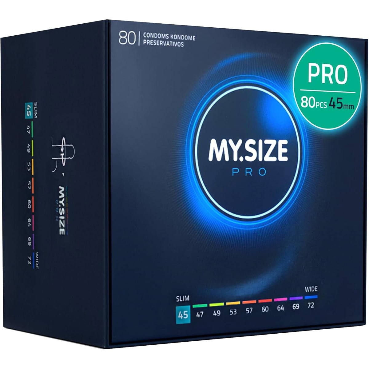 MySize Pro - Toutes Tailles & Ultra-Fin - Condomz