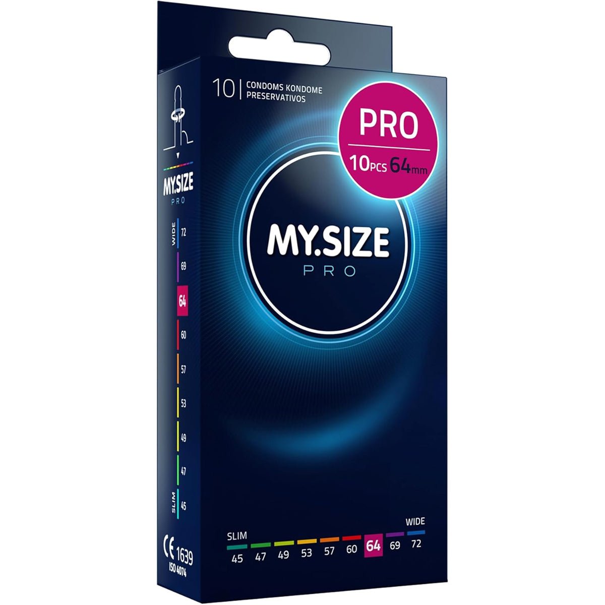 MySize Pro - Toutes Tailles & Ultra-Fin - Condomz