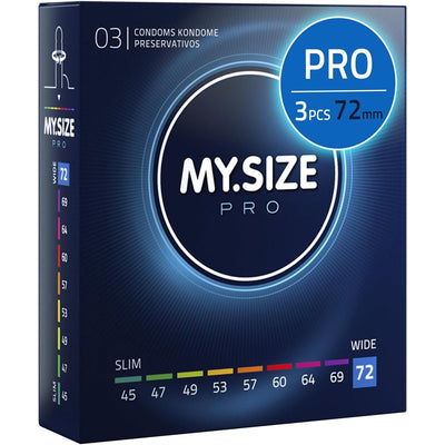 MySize Pro - Toutes Tailles & Ultra-Fin - Condomz