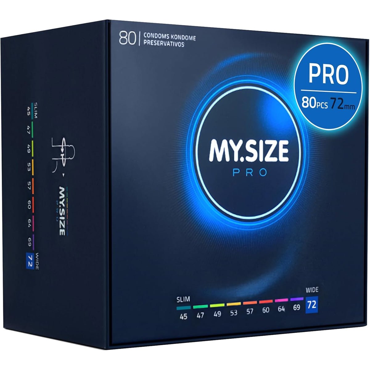 MySize Pro - Toutes Tailles & Ultra-Fin - Condomz