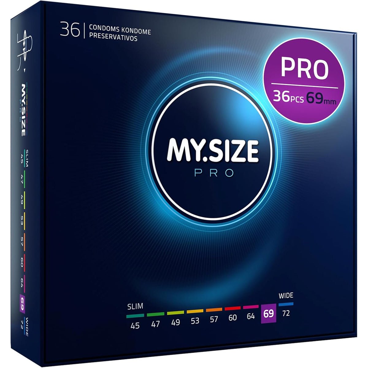MySize Pro - Toutes Tailles & Ultra-Fin - Condomz