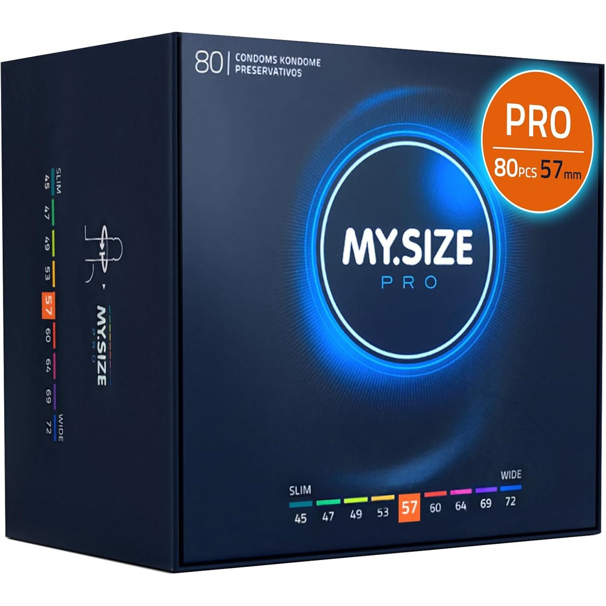 MySize Pro - Toutes Tailles & Ultra-Fin - Condomz