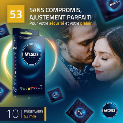 MySize Pro - Toutes Tailles & Ultra-Fin x10 - Condomz
