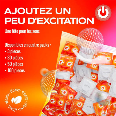 On Stimulation - Perlé & 54 mm - Condomz