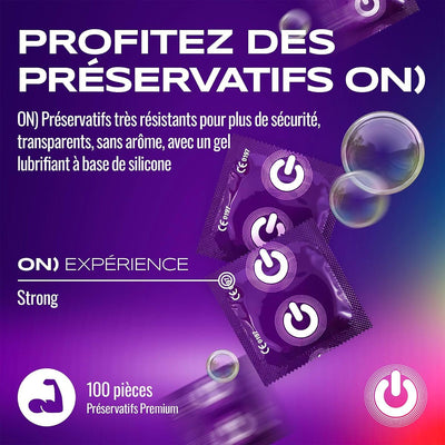 On Strong - Extra-Résistant & 54 mm - Condomz