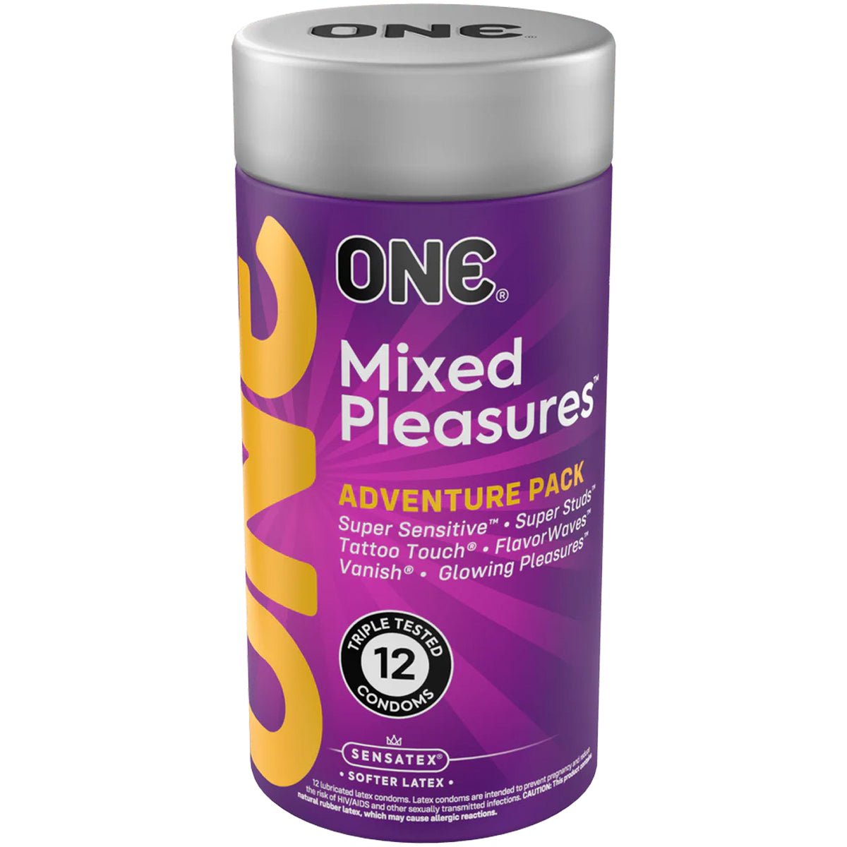 ONE Mixed Pleasures - Perlé & Parfumé - Condomz